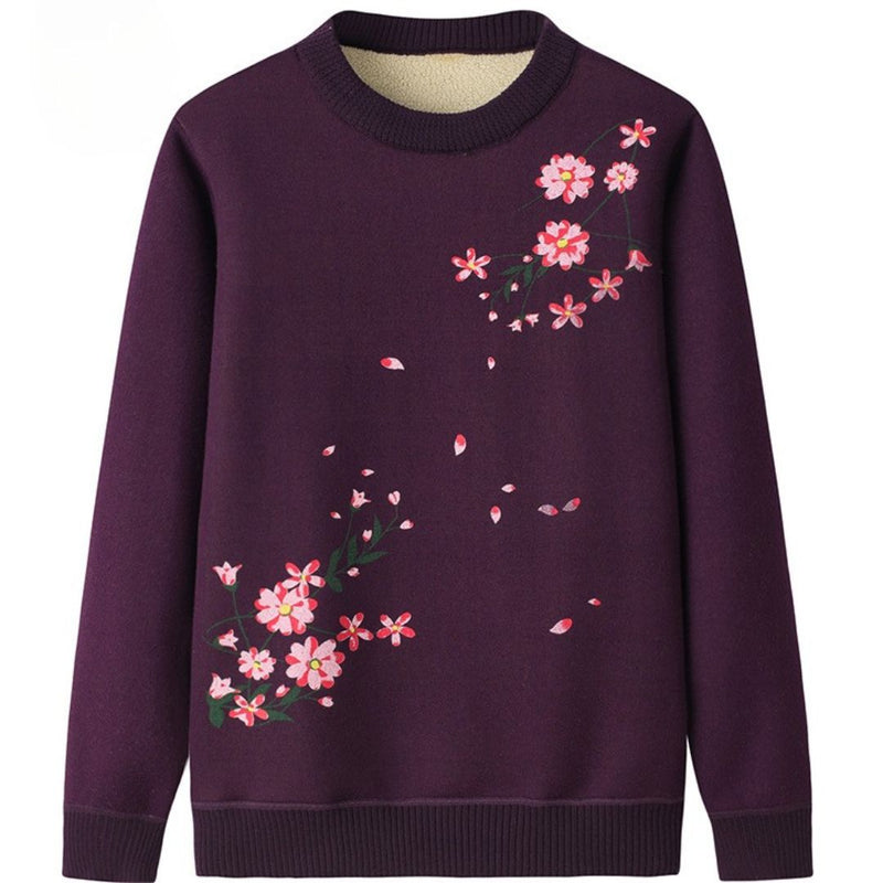 Damen-Cardigan – Blütige Brise