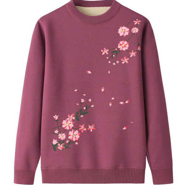 Damen-Cardigan – Blütige Brise